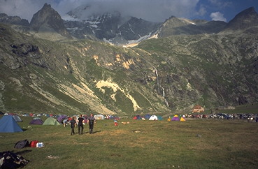 Alm beim Rifugio Scarfioti