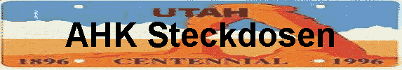 AHK Steckdosen